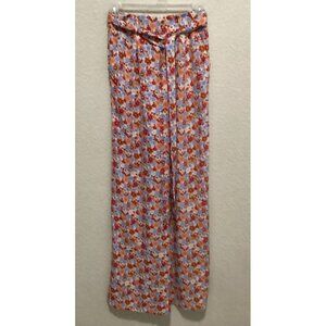 Forever 21 Vintage Floral Wide-Leg Palazzo Pants Size XS
